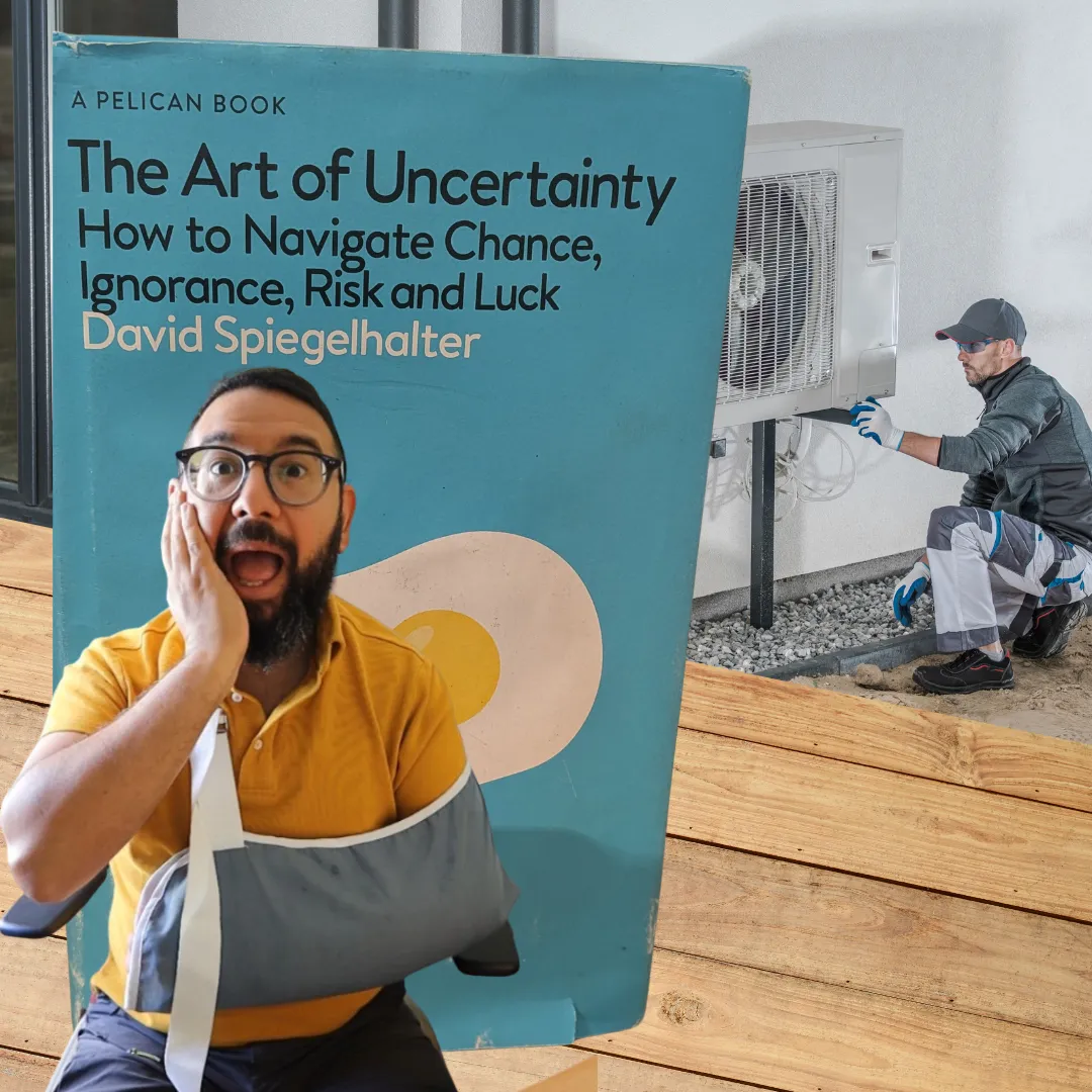 Our relationship with risk: Carlo Buys a Heat Pump.