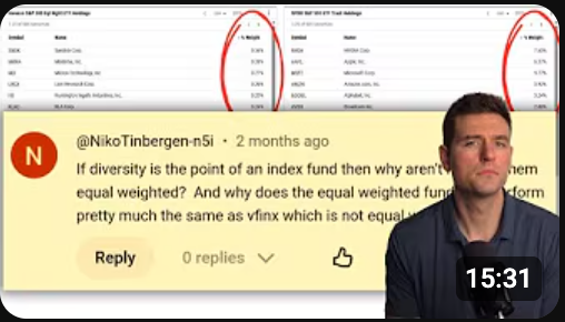 The Problem with Equal Weight Index Funds